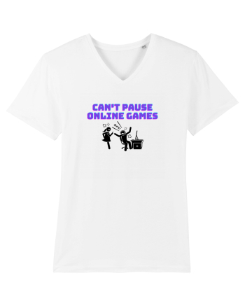 Gamer Life can't pause online games (când iubita nu înțelege)  White