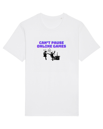 Gamer Life can't pause online games (când iubita nu înțelege)  White