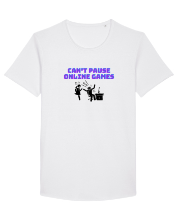 Gamer Life can't pause online games (când iubita nu înțelege)  White