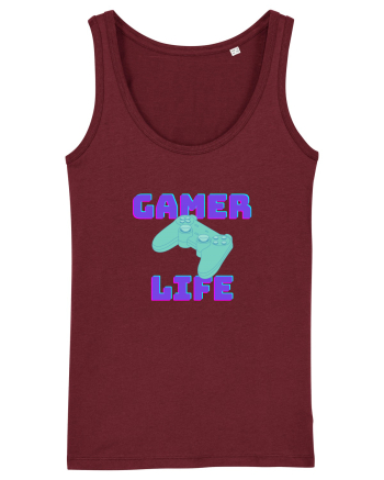 Gamer Life consolă verde Burgundy