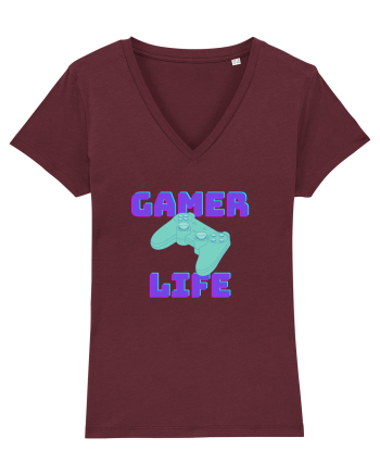 Gamer Life consolă verde Burgundy