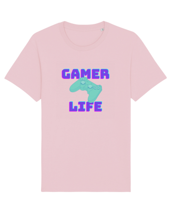 Gamer Life consolă verde Cotton Pink