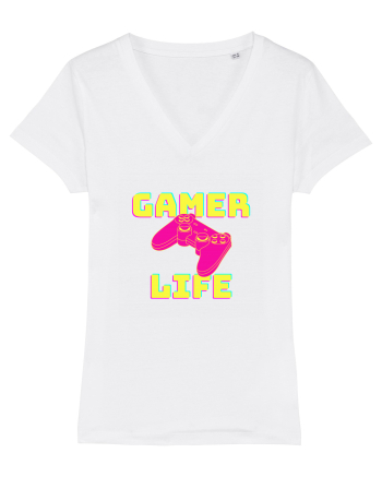 Gamer Life consolă roz White