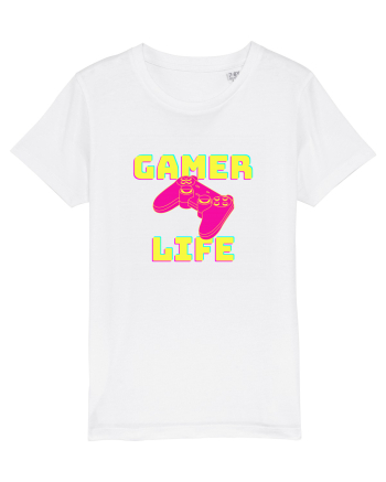 Gamer Life consolă roz White
