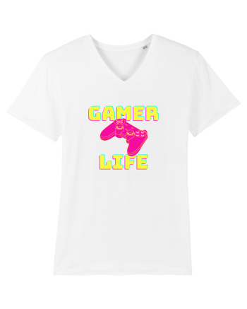 Gamer Life consolă roz White