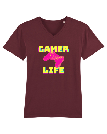 Gamer Life consolă roz Burgundy