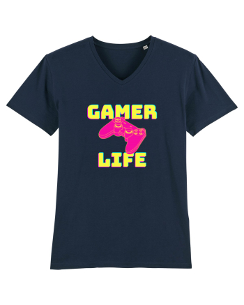 Gamer Life consolă roz French Navy