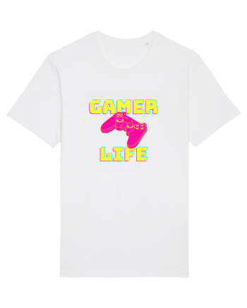 Gamer Life consolă roz White