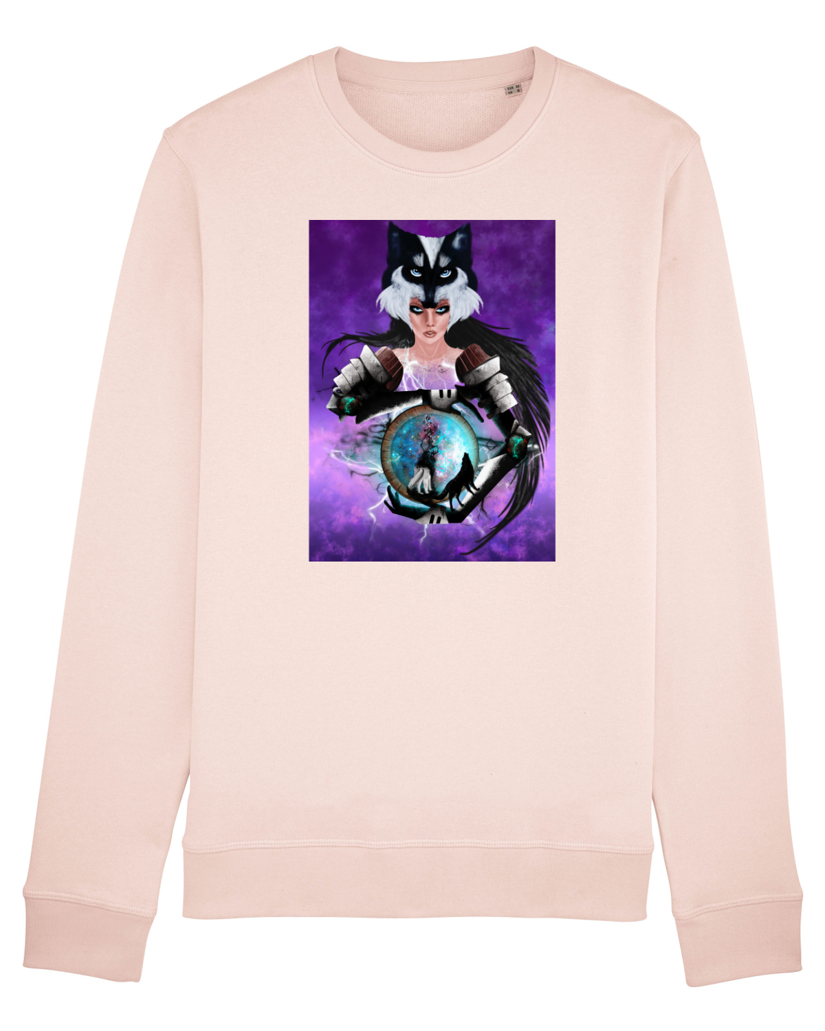 Bluză mânecă lungă Unisex Rise Candy Pink