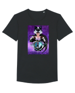 Ahri  Tricou mânecă scurtă guler larg Bărbat Skater