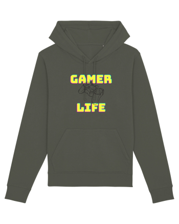 Gamer Life consolă neagră  Khaki