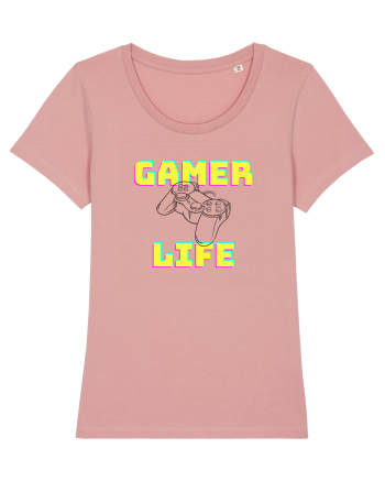 Gamer Life consolă neagră  Canyon Pink