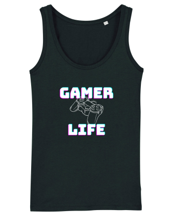 Gamer Life consolă albă  Black