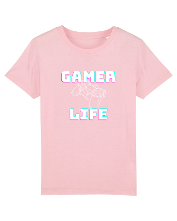 Gamer Life consolă albă  Cotton Pink