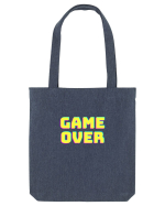 Gamer Life Game Over  Sacoșă textilă
