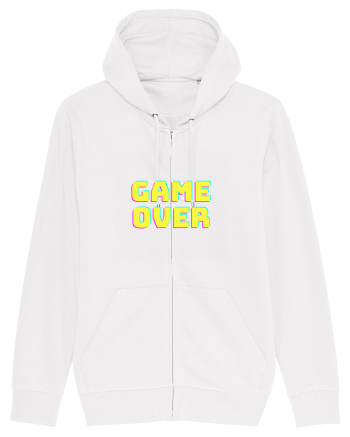 Gamer Life Game Over  White