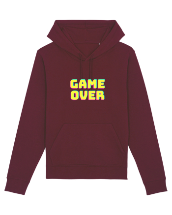 Gamer Life Game Over  Burgundy