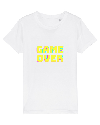 Gamer Life Game Over  White