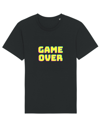 Gamer Life Game Over  Black