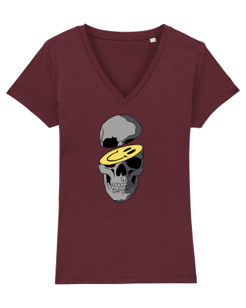 Smile in death Burgundy