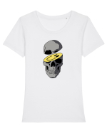 Smile in death Tricou mânecă scurtă guler larg fitted Damă Expresser