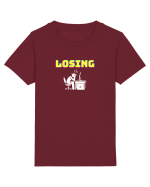 Gamer Life losing (uneori mai și pierdem) alb Tricou mânecă scurtă  Copii Mini Creator