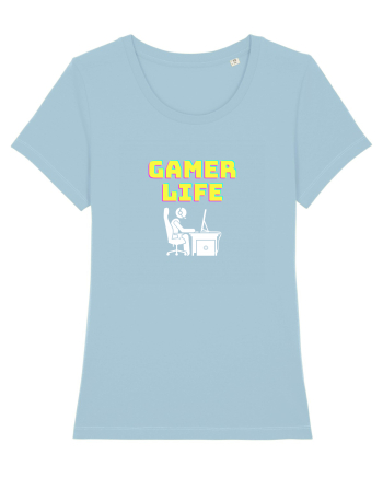 Gamer Life boy (viața de gamer băiat)  Sky Blue