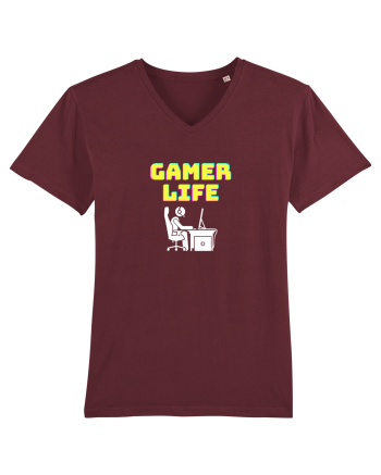 Gamer Life boy (viața de gamer băiat)  Burgundy