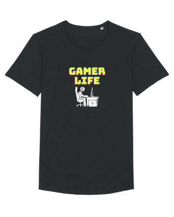 Gamer Life boy (viața de gamer băiat)  Black