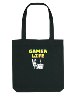 Gamer Life Girl (viața de gamer fete)  Sacoșă textilă