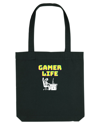 Gamer Life Girl (viața de gamer fete)  Black