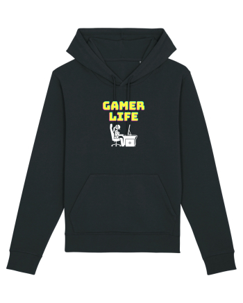 Gamer Life Girl (viața de gamer fete)  Black