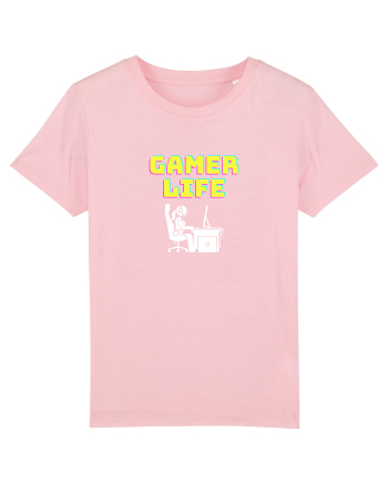 Gamer Life Girl (viața de gamer fete)  Cotton Pink