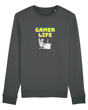 Gamer Life Girl (viața de gamer fete)  Anthracite