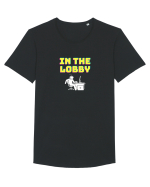 Gamer Life in the lobby (așteptând în lobby)  Tricou mânecă scurtă guler larg Bărbat Skater