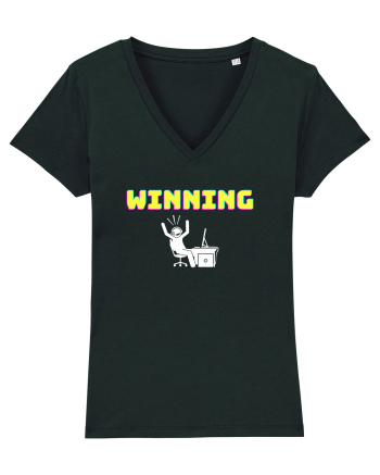 Gamer Life Winning (viața de gamer când câștigi)  Black