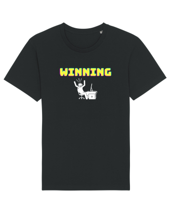 Gamer Life Winning (viața de gamer când câștigi)  Black