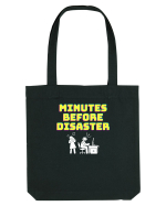 Gamer Life minutes before disaster (viața de gamer, aveți grijă la iubite)  Sacoșă textilă