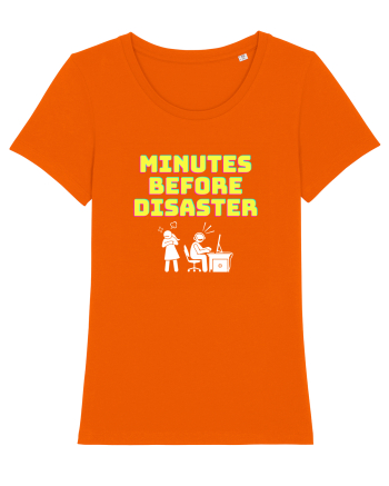 Gamer Life minutes before disaster (viața de gamer, aveți grijă la iubite)  Bright Orange