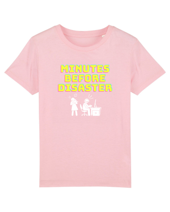 Gamer Life minutes before disaster (viața de gamer, aveți grijă la iubite)  Cotton Pink
