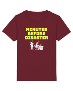 Gamer Life minutes before disaster (viața de gamer, aveți grijă la iubite)  Tricou mânecă scurtă  Copii Mini Creator
