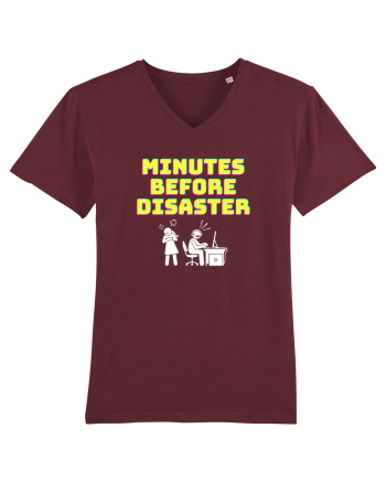 Gamer Life minutes before disaster (viața de gamer, aveți grijă la iubite)  Burgundy