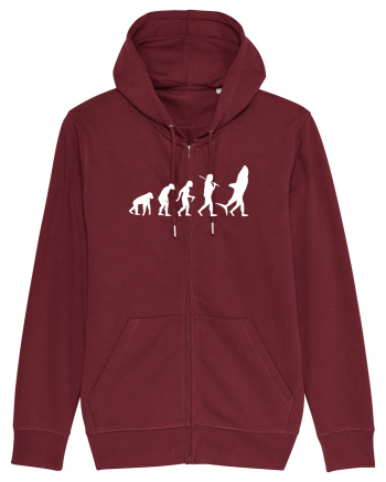 Evolution into shark Burgundy
