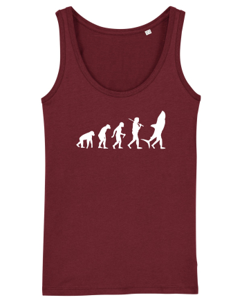 Evolution into shark Burgundy