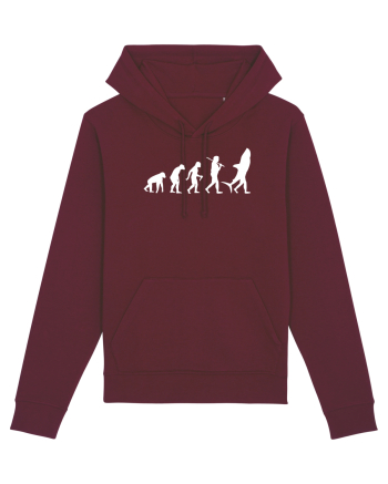 Evolution into shark Burgundy