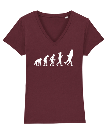 Evolution into shark Burgundy