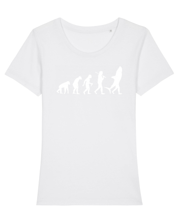 Evolution into shark White