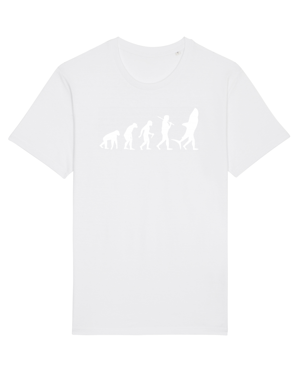 Tricou mânecă scurtă Unisex Rocker White