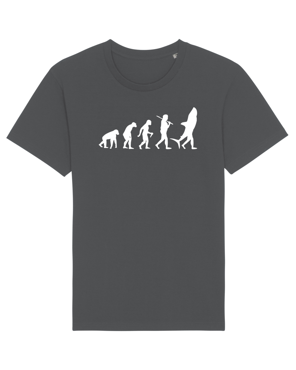 Tricou mânecă scurtă Unisex Rocker Anthracite