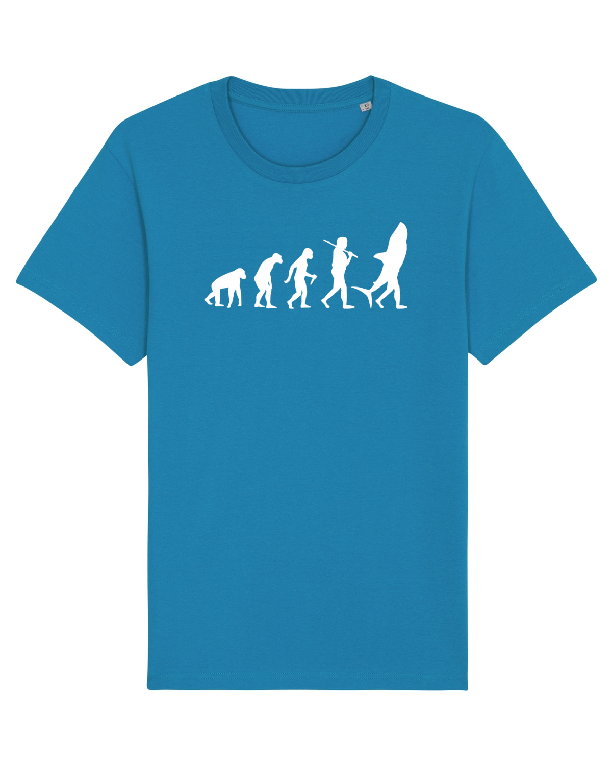 Tricou mânecă scurtă Unisex Rocker Azur